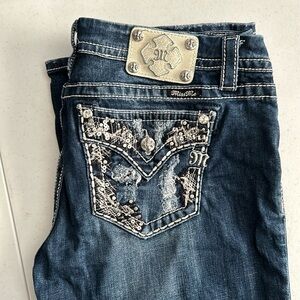 Miss me women’s jeans size 32 mid-rise easy boot